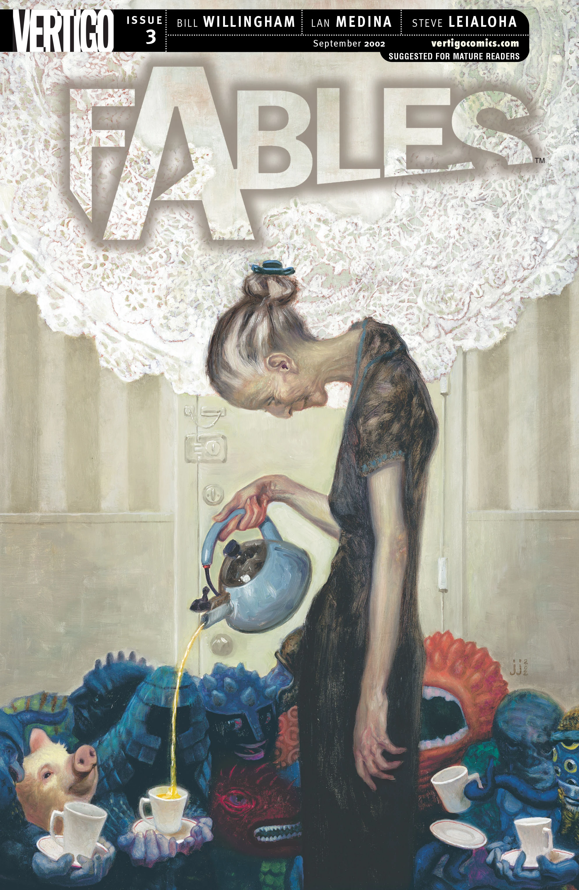 Fables #3 (DC, 2002 — Cover A) cover